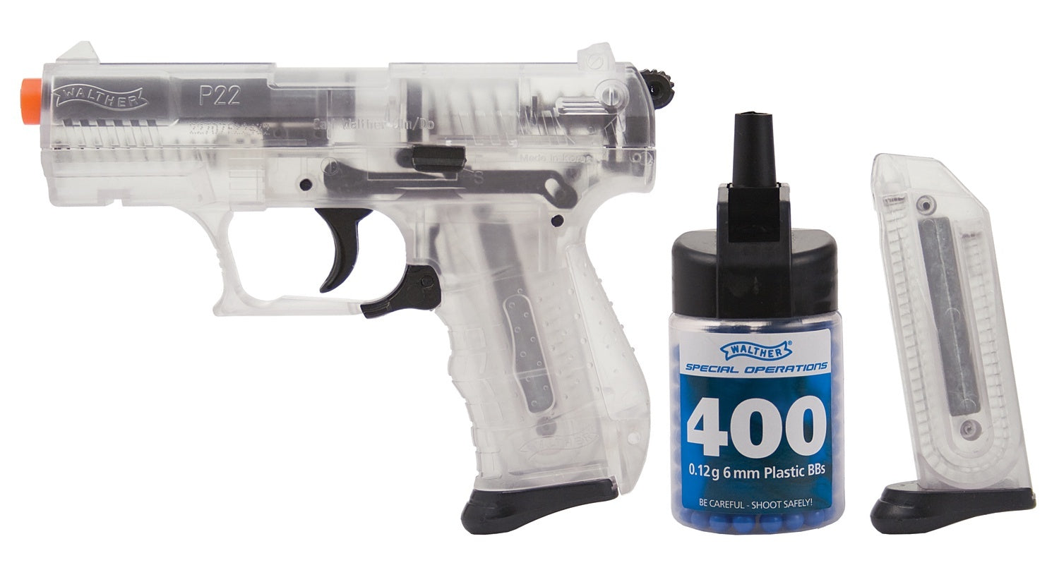 Walther P22 Spring Pistol Pack