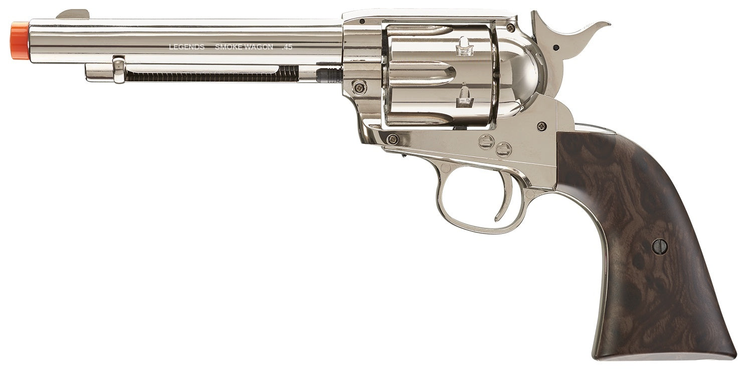 LEGENDS SMOKE WAGON NICKEL REVOLVER