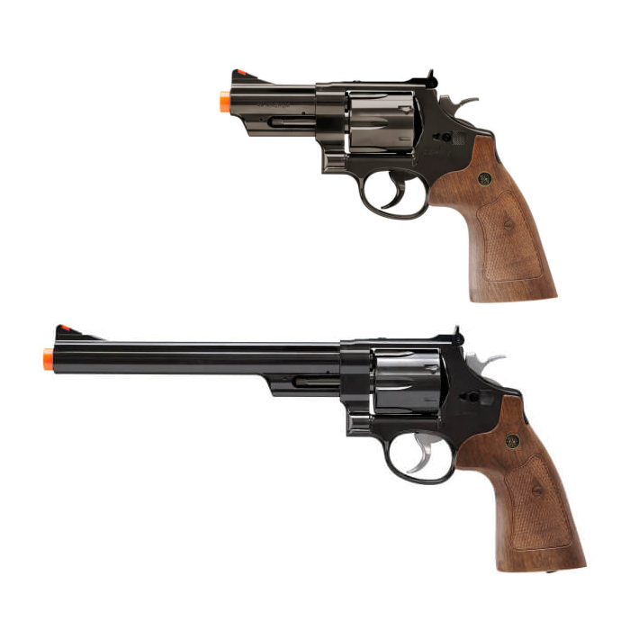 S&W M29 Electroplated Metal Revolver (Black Chrome)