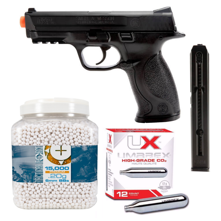 Smith & Wesson M&P 40 Co2 (Non) Blowback Pistol Bundle