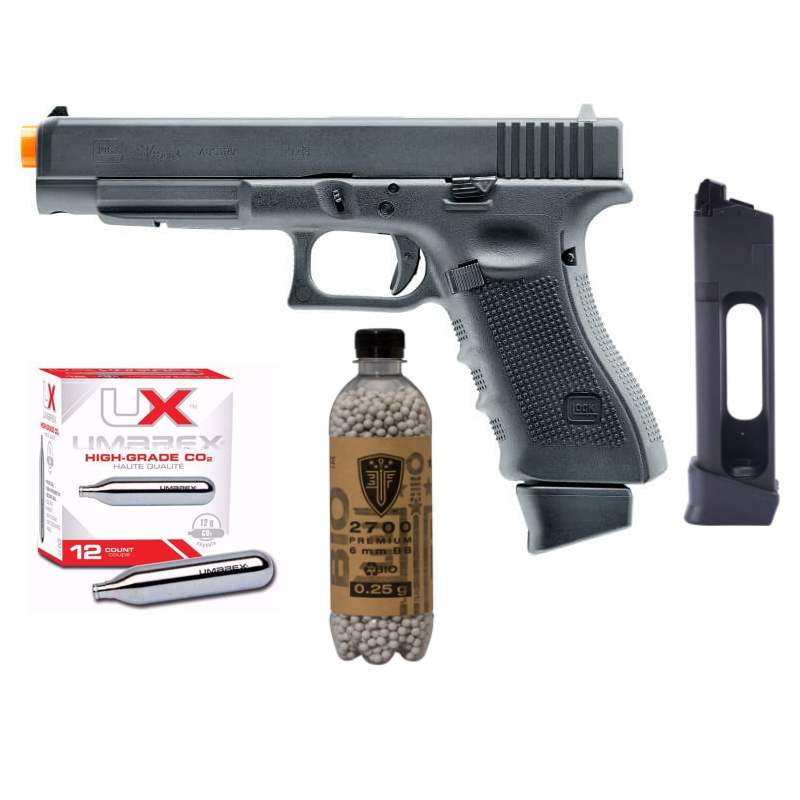 Glock G34 Gen 4 Co2 Pistol Bundle