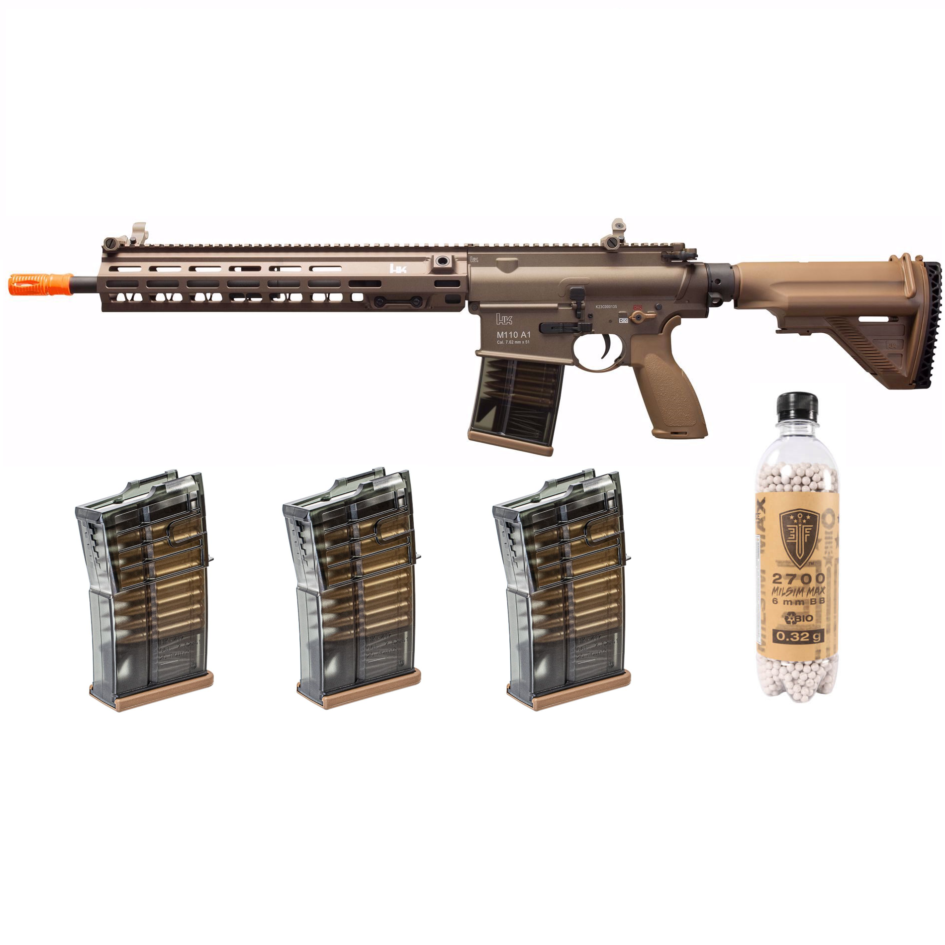 H&K M110A1 DMR AEG Bundle