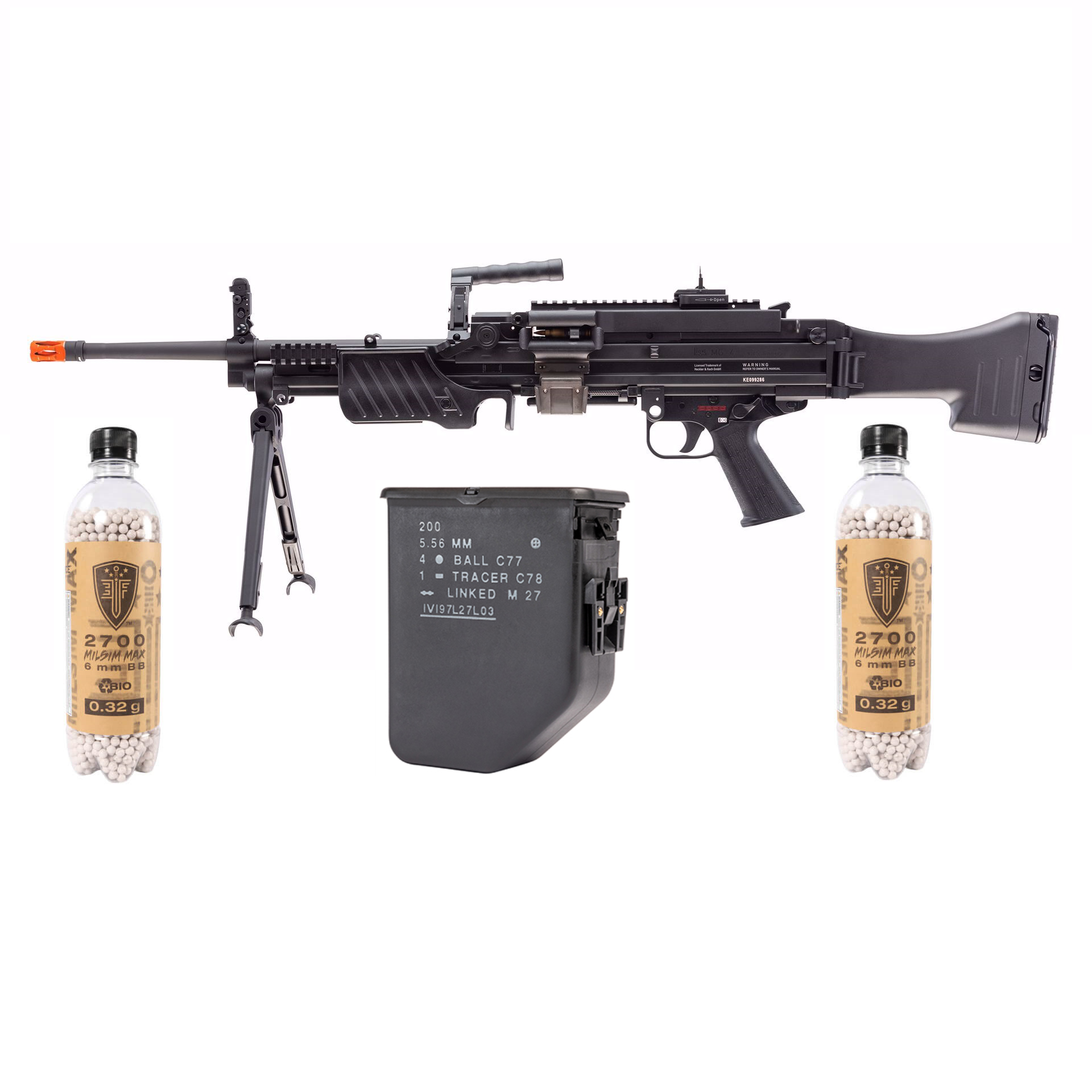 H&K MG4 LMG AEG Bundle