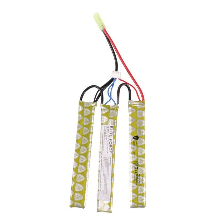 Elite Force 11.1v Li-po 1200mah 15c Tri-panel Battery (Butterfly)