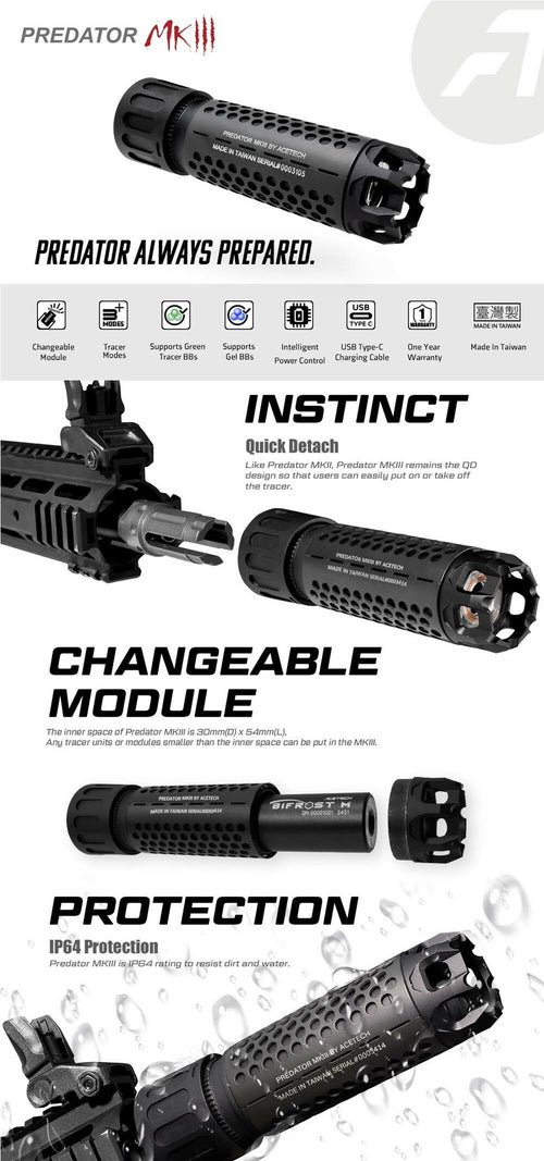 AceTech Predator MkIII Tracer Unit