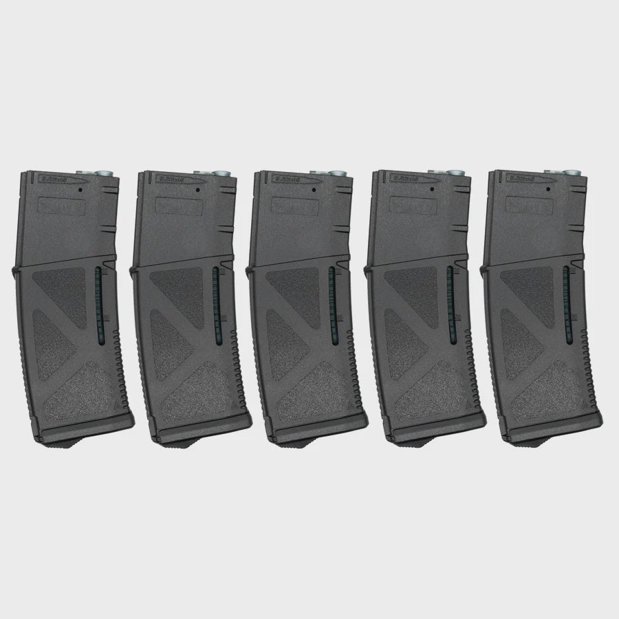 Arcturus AR MOD1 M4 30/130rd Varible Windowed Mid-Cap Magazine (5pk)