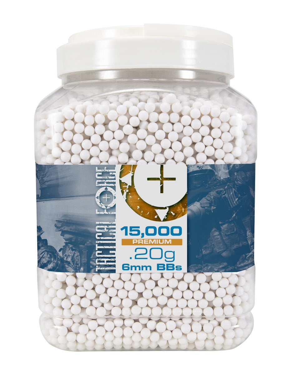 Tactical Force 15,000rd Tube of BB's (.20g)