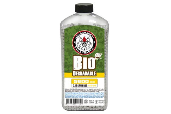 G&G 5600rd Perfect Bio Bottle of BB's (White)