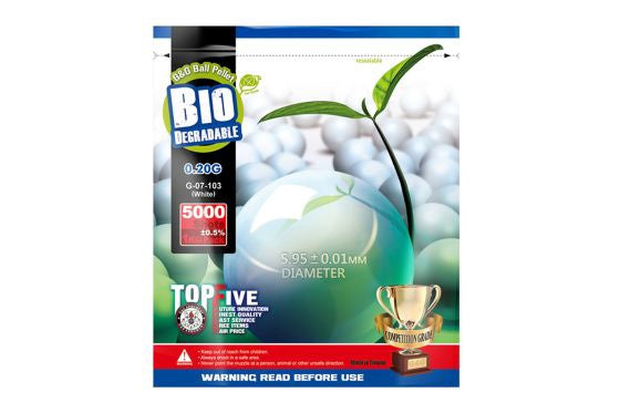 G&G Premium Grade Bio Bag of BB's (White)