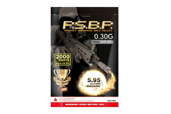G&G 2000rd .30g Bag of BB's (Grey)