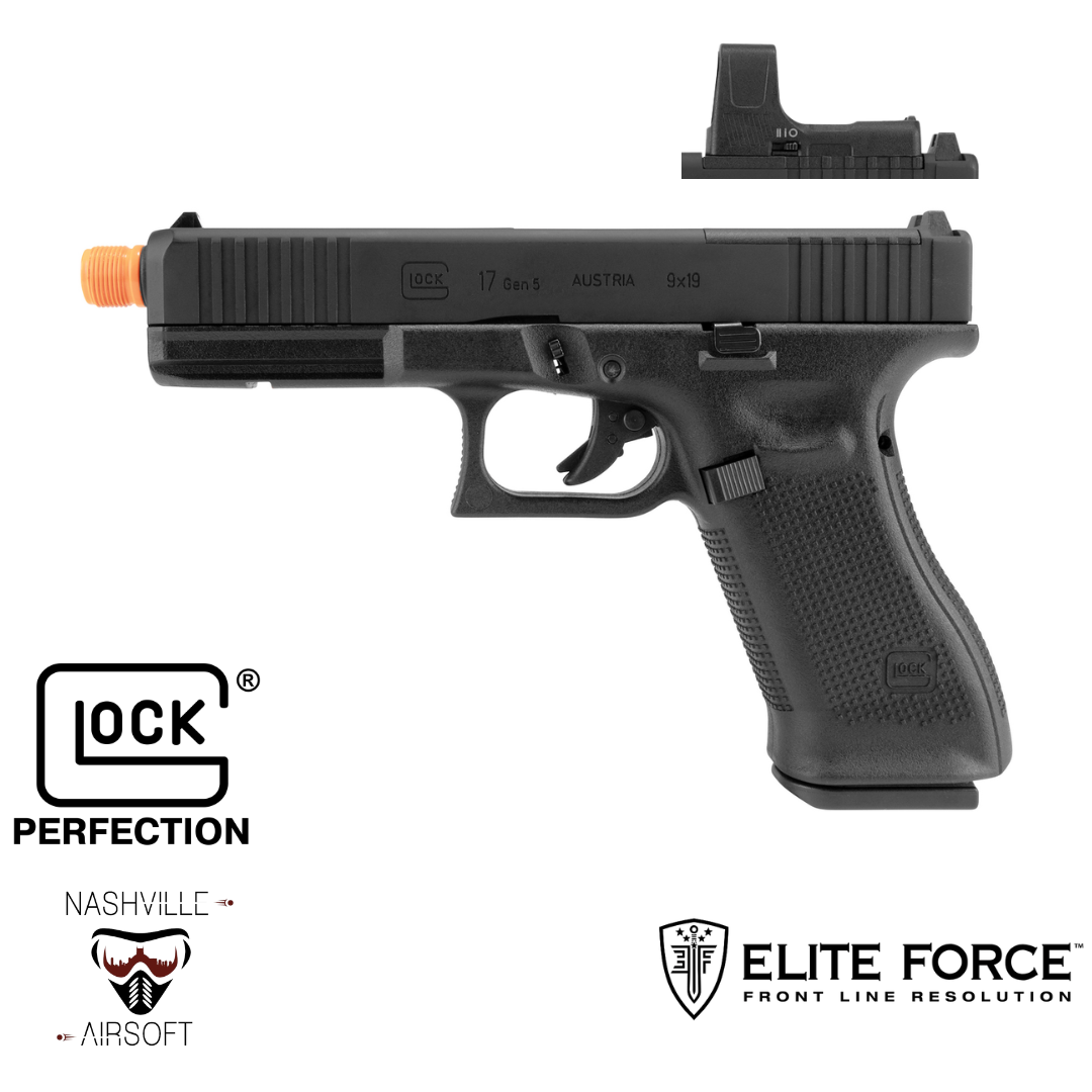 Glock G17 Gen 5 MOS Co2 Full Blowback Pistol (SRC)