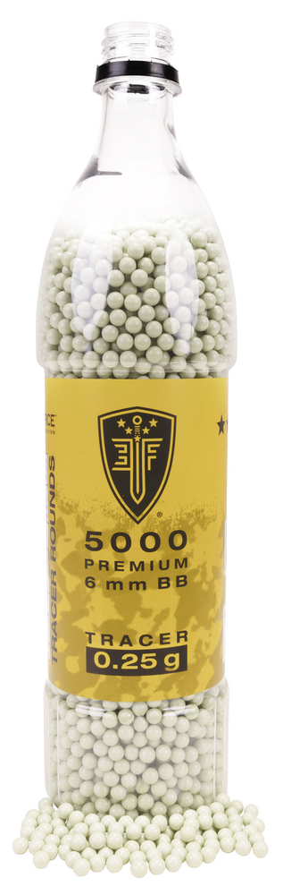 Elite Force .25g 5000ct Bottle of Tracer BB's