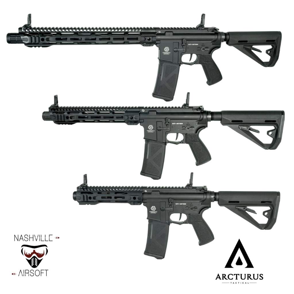 TRINITY ARMAMENT Alpha Rifle M4 AEG w/ GATE Titan II BT