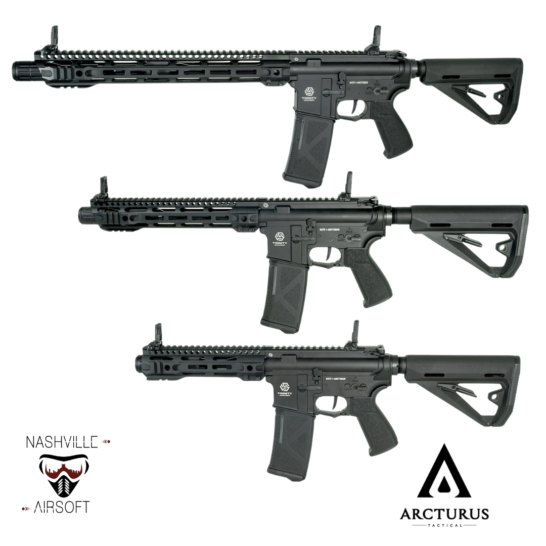 TRINITY ARMAMENT Alpha Rifle M4 AEG w/ GATE Titan II BT